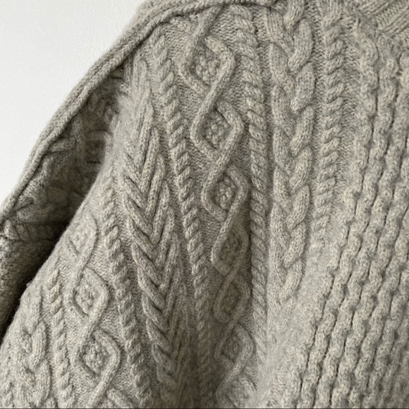 Marc Jacobs | Grey Oversized Knitted Merino Wool Sweater - Picture 11 of 11